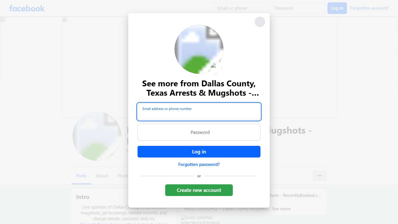 Dallas County, Texas Arrests & Mugshots - RecentlyBooked.com | Facebook